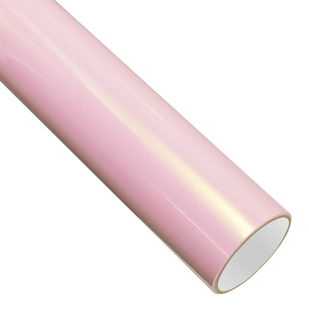 Pellicola per auto smaltata oro rosa cambio colore automatico pellicola in vinile adesivo in PVC PET avvolgimento gratuito di bolle accessori per auto decalcomanie per auto