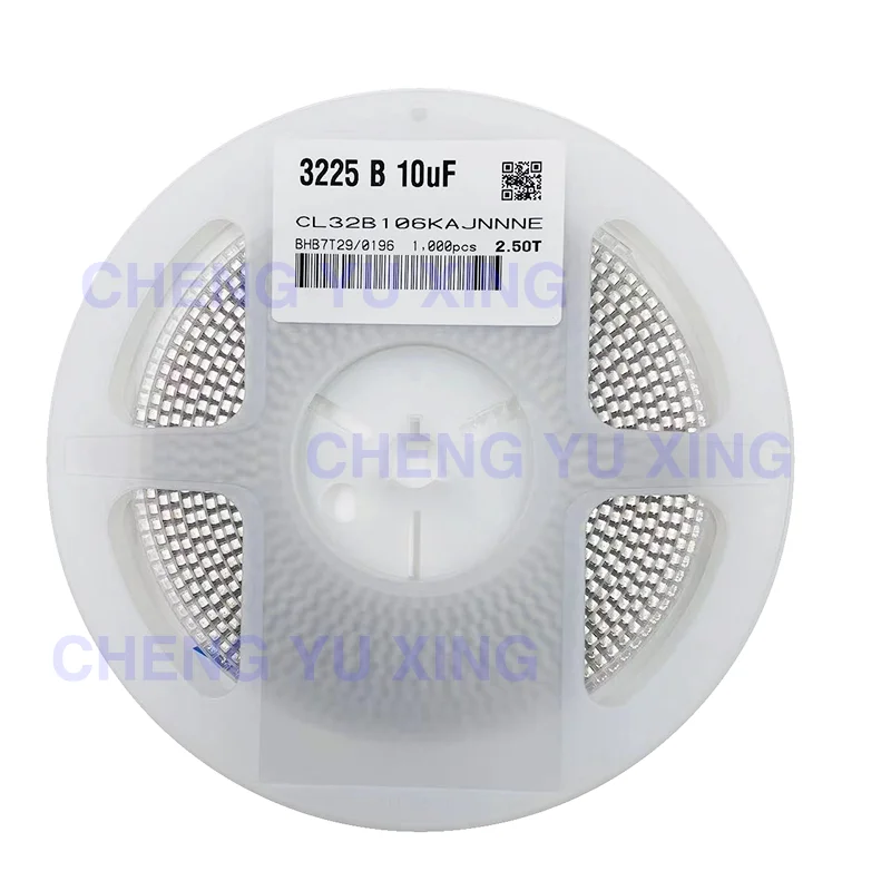 

1210 10uF 10% 25V x7R,CL32B106KAJNNNE,1210 106KA, 1000 PCS，SMD Capacitor