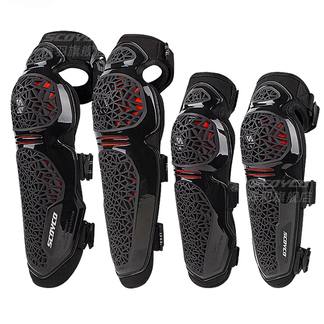

Motobike Safety Protective Elbow Knees Guard During Daily Riding Motocross Racing Motorcycle Riders Adjustable Elbow Knee Pads