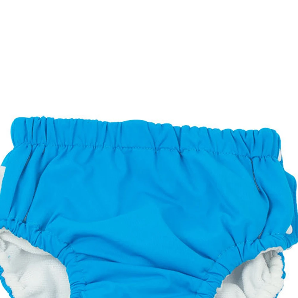 

Baby Swimming Trunks Waterproof Diaper Pants Washable for Boy Prevent Rash Elastic