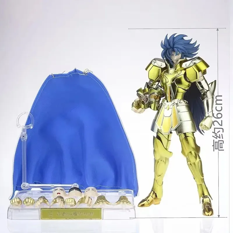 Em estoque JM.MST Saint Seiya Myth Cloth Gemini Saga Kanon Plus 3.0/Crown Gold Knights of the Zodiac Action Figure