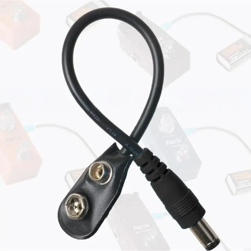 3pcs 9v بطارية محول الكبل محول كابل الطاقة 9 فولت طاقة محول كابل المفاجئة لموصل تأثير الجيتار A70D