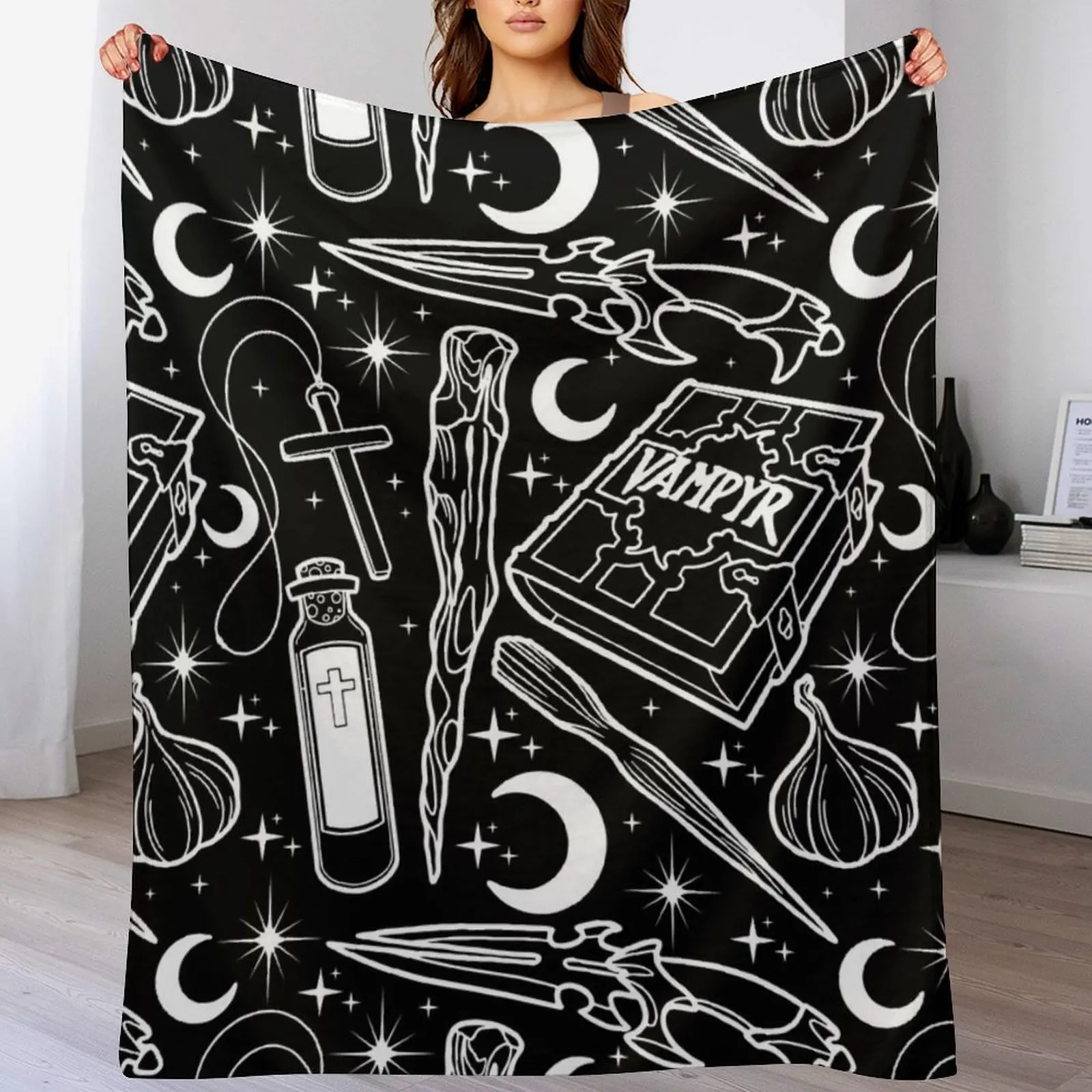 

Buffy the Vampire Slayer Weapons Throw Blanket christmas gifts cosplay anime Loose Blankets