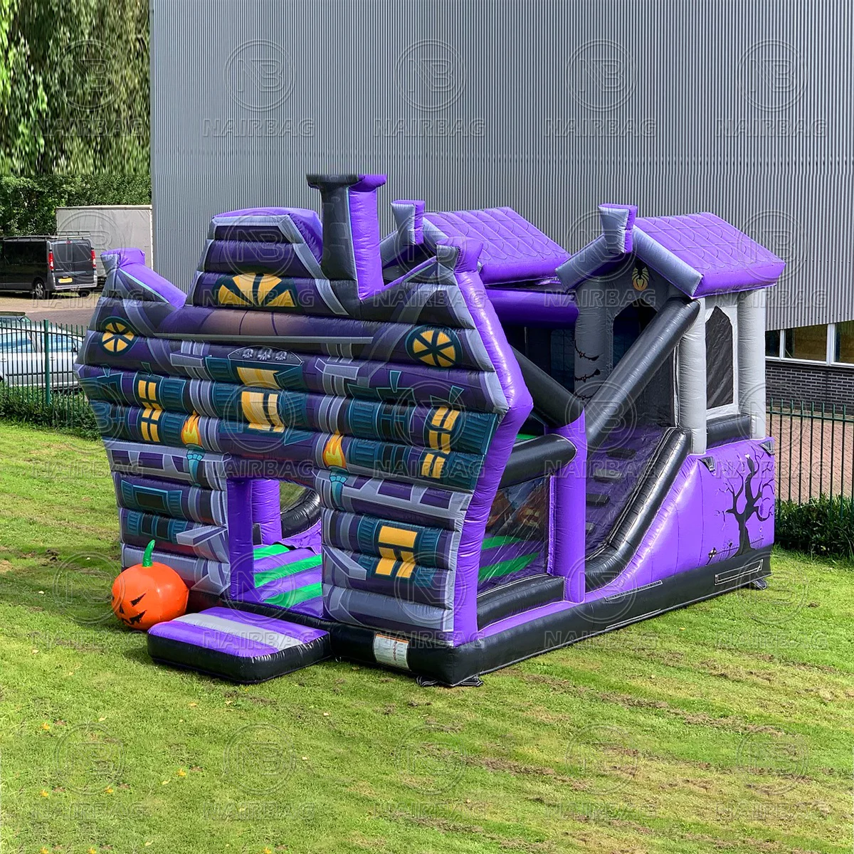 Hot Item Halloween Springkussen Pompoen Springkasteel Opblaasbaar Spookhuis Springkasteel