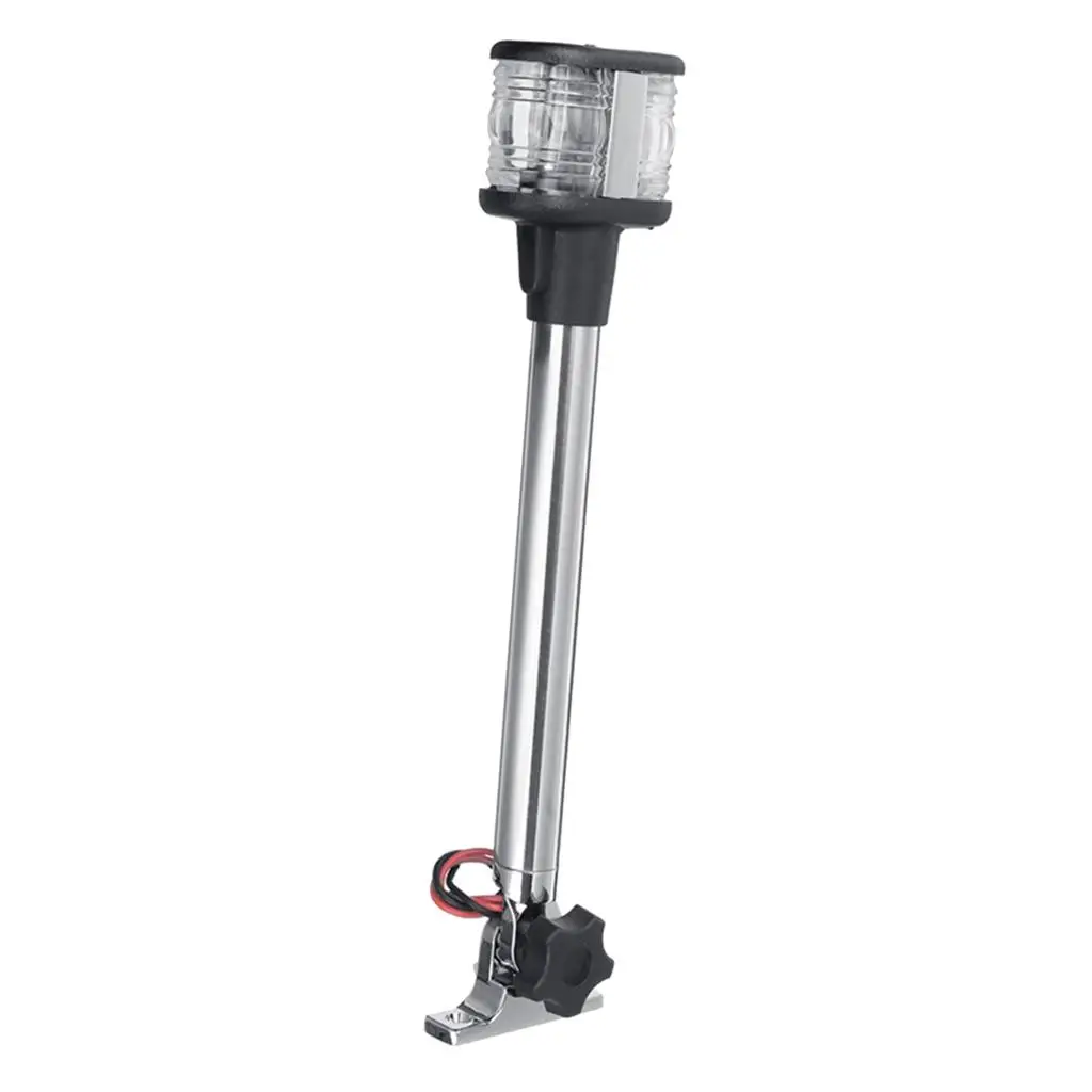 Boat Navigation Lamp LED 360 Degree Anchor Light Kit 12V Stainless Steel Modern Marine Accessory