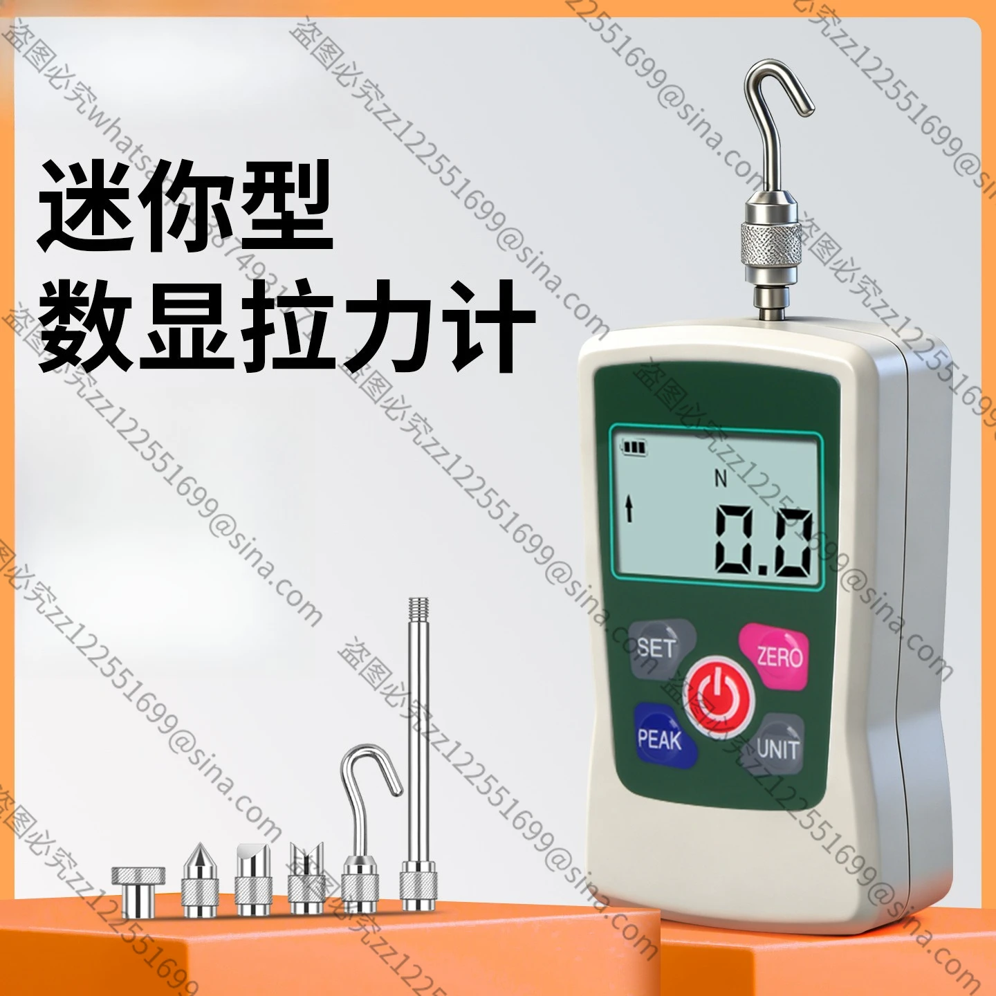 Suitable for Tension Gauge Digital Push-pull Gauge Tester ZMF High-precision Dynamometer Pressure Testing Machine