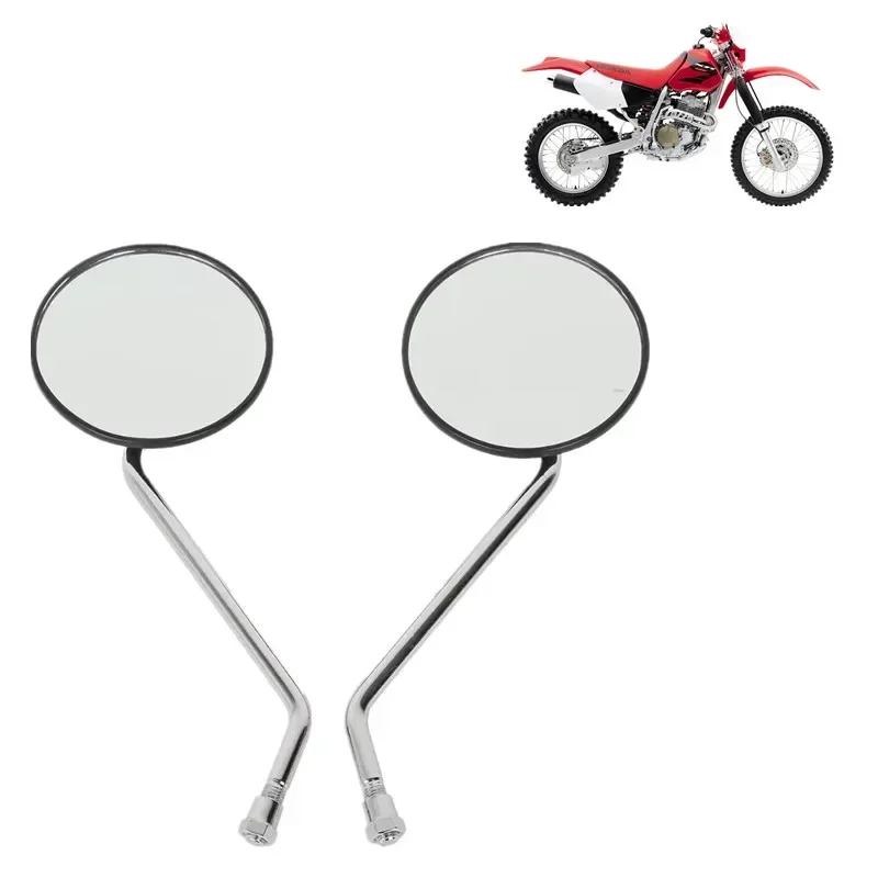 For Honda XR80 230 TLR200 XR200 125 CT110 CG125 XL250 400 XR250 XR400 XR600 Motorcycle Acsessories 10mm Rear View Mirror