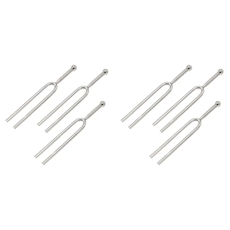 NALFI-6X 440 Hz Tuning Fork, Standard Pitch A Tuning Fork Set For Guitar Violin Tuning, Music Tuning Accessories