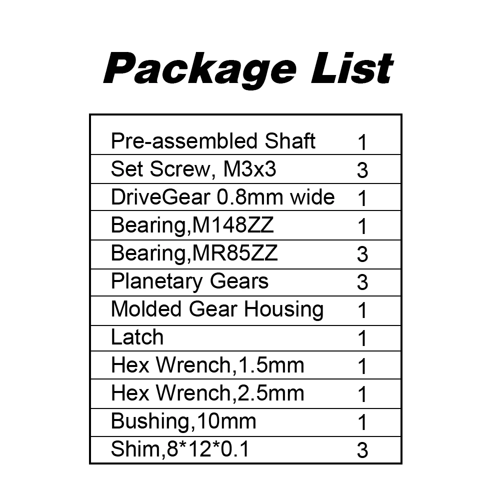 Trianglelab LDO Orbiter V2.5 Upgade Kit kemudi langsung untuk Orbiter V2.0 Extruder Voron 2.4 RatRig VCore-3 CR-10 Ender3 3D Prin
