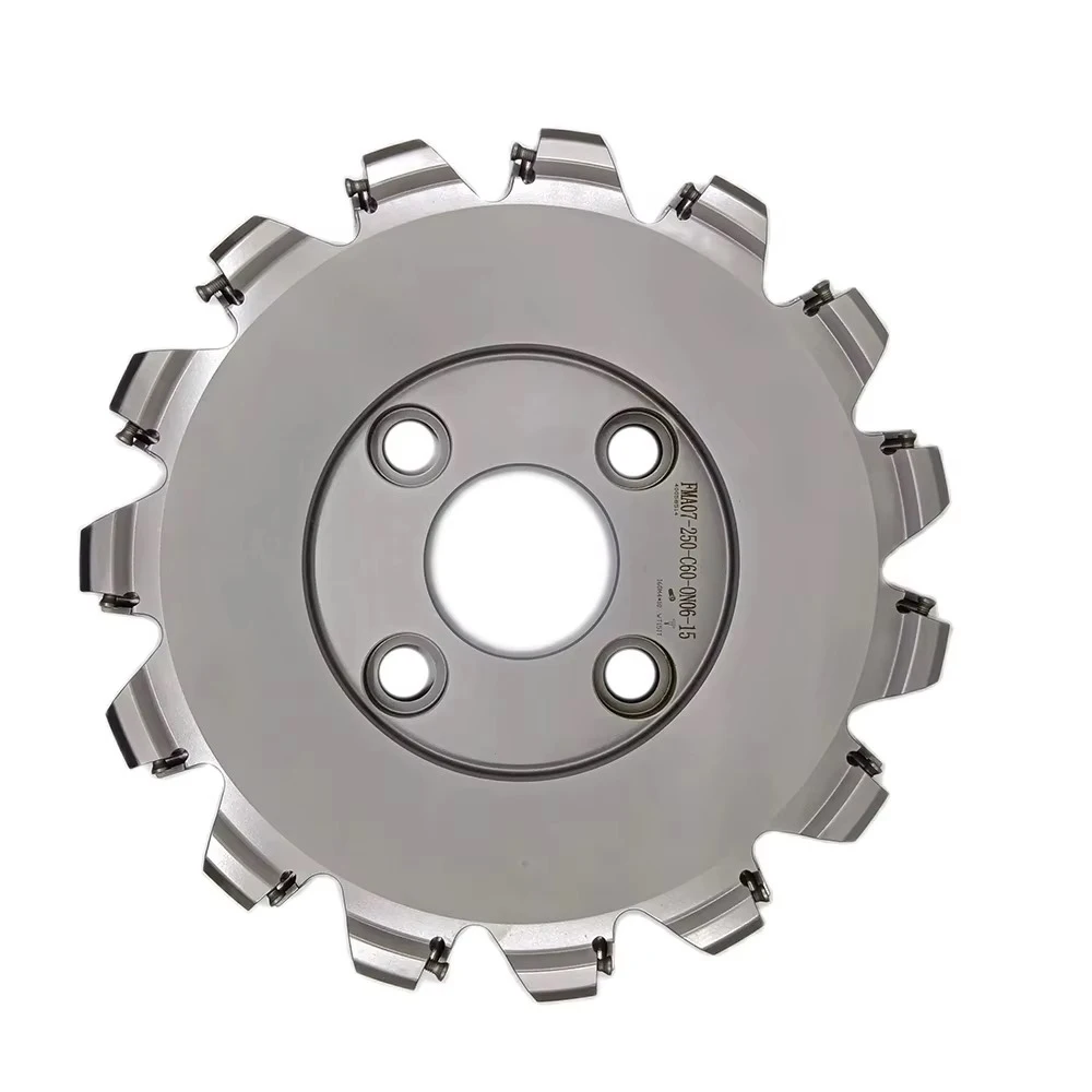 ZCC-fresado de cara Indexable FMA07-250-C60-ON06-15, FMA07 Kr: 45 °