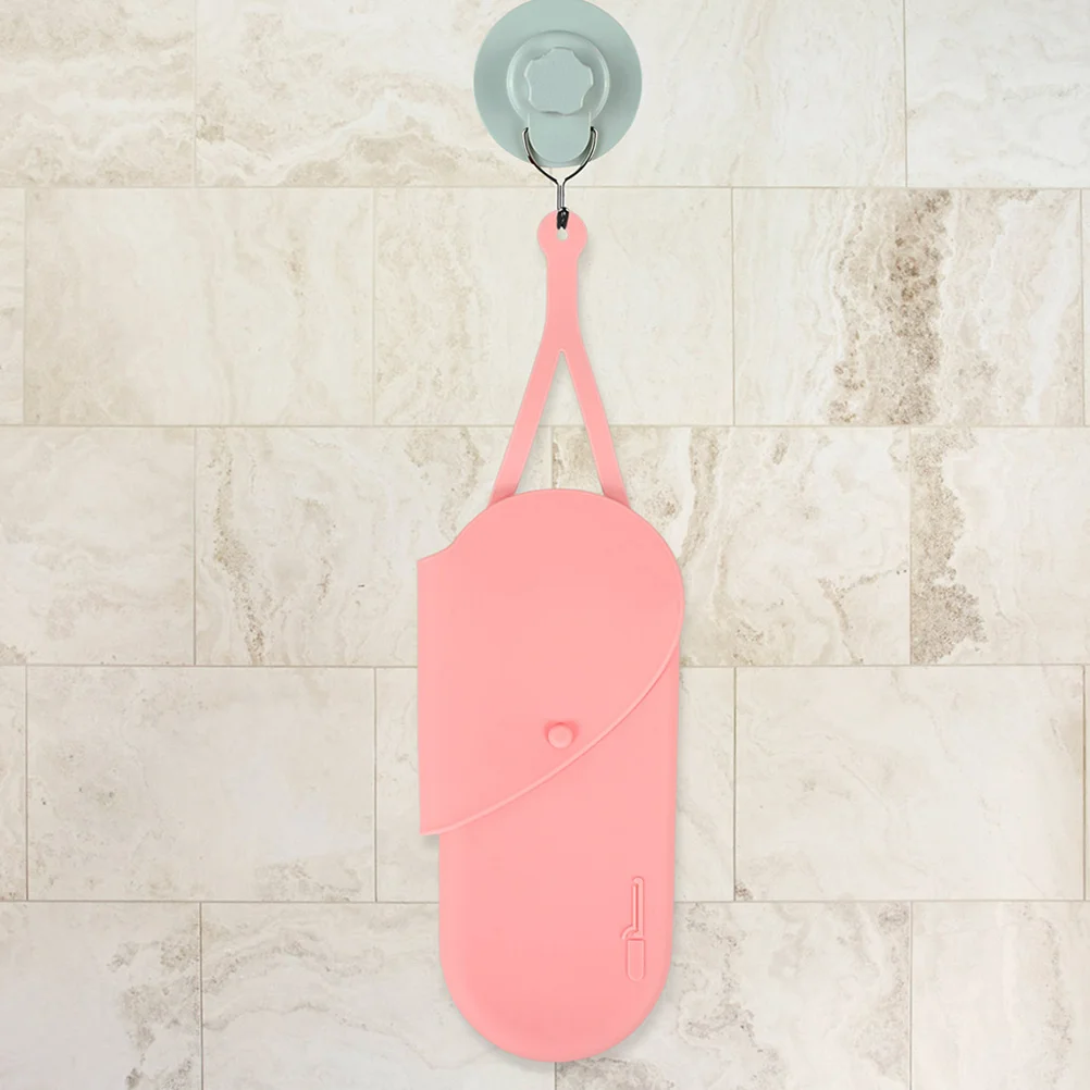 

2Pcs Portable Hair Curler Bags Silicone Curling Iron Organizer Pouches Travel Hair Straightener Storage Holder Anti-Scald