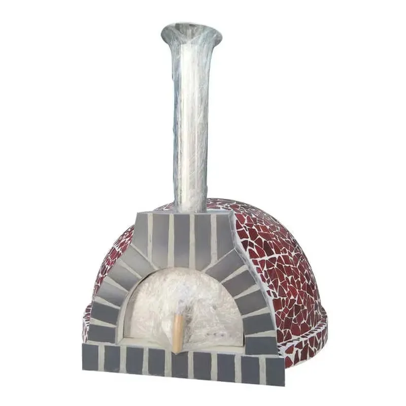 New Design Outdoor Garden Brick Grill Granular Wood Firing Commercial Baking Equipment Pizza Stone Wood Firing Pizza Oven
