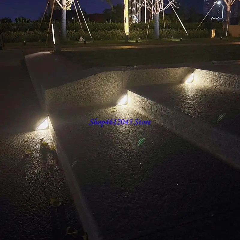 

L69A Outdoor Solar Step Lights LED Pathway Lamp Waterproof Balcony Light Decoration