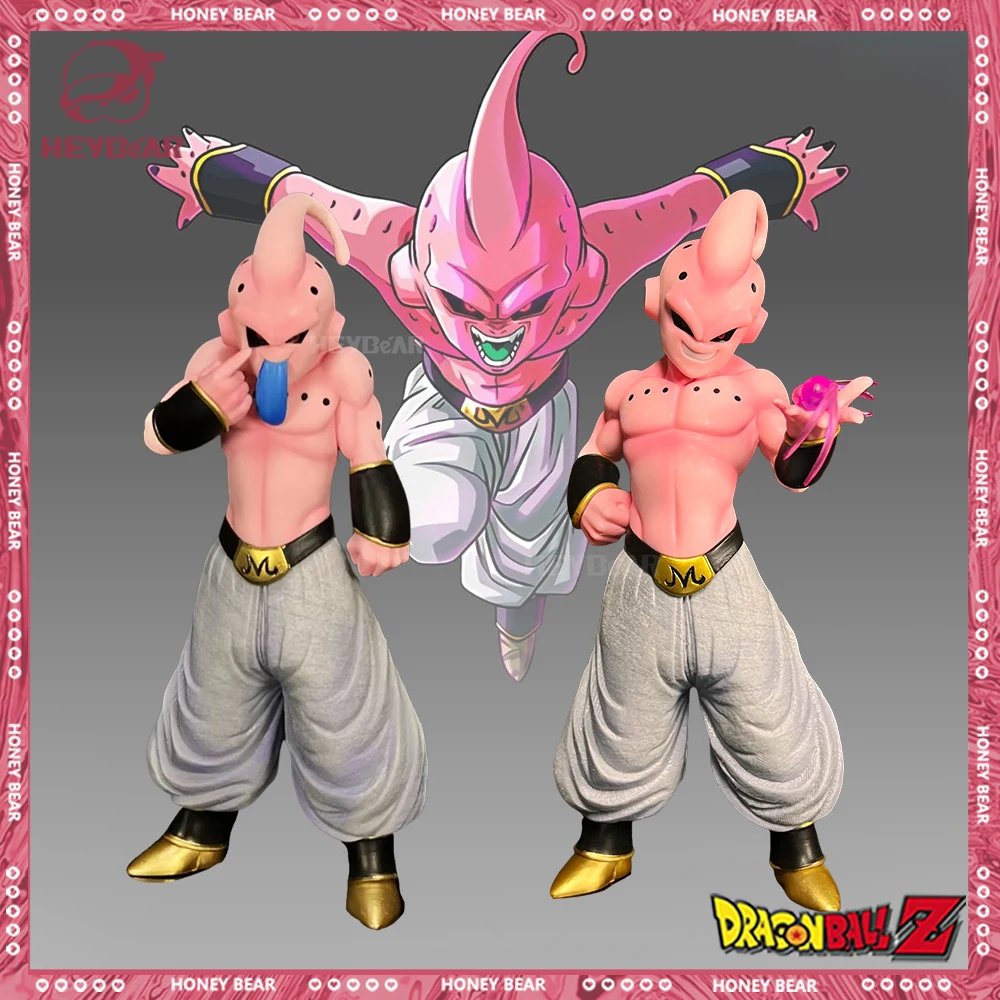 20cm Dragon Ball Figure Majin Buu Action Figures Make Faces Buu  Anime Figure Anger Buu Figures Collection Decor Model Toys Gift