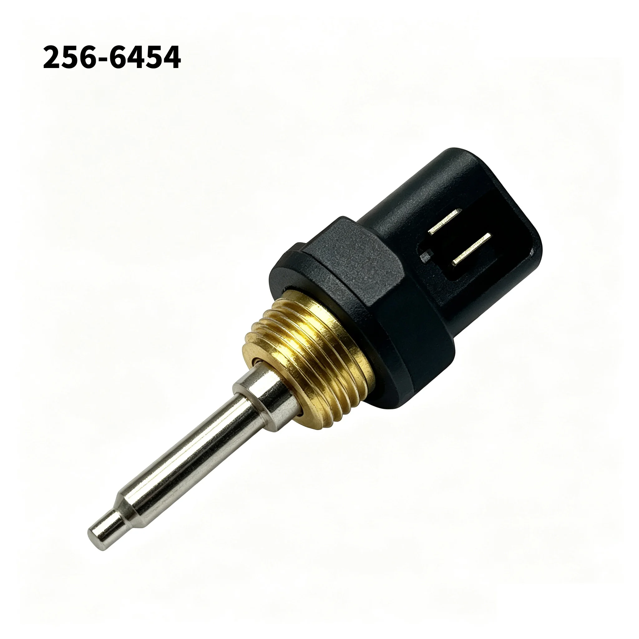 For Caterpillar E345D E330D For excavator Oil Temp Sensor 256 6453 Replacement Part 11x4x4cm Metal Plastic Yellow Black