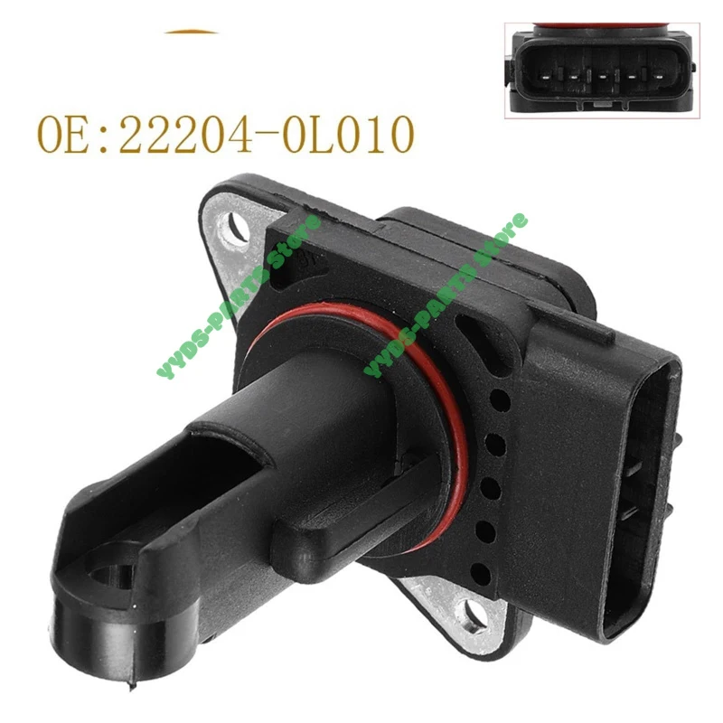 

22204-30010 Mass Air Flow Meter MAF Sensor For Toyota Yaris Corolla Hilux Hiace 2.5 3.0 197400-2110 22204-0L010 22204-0N010