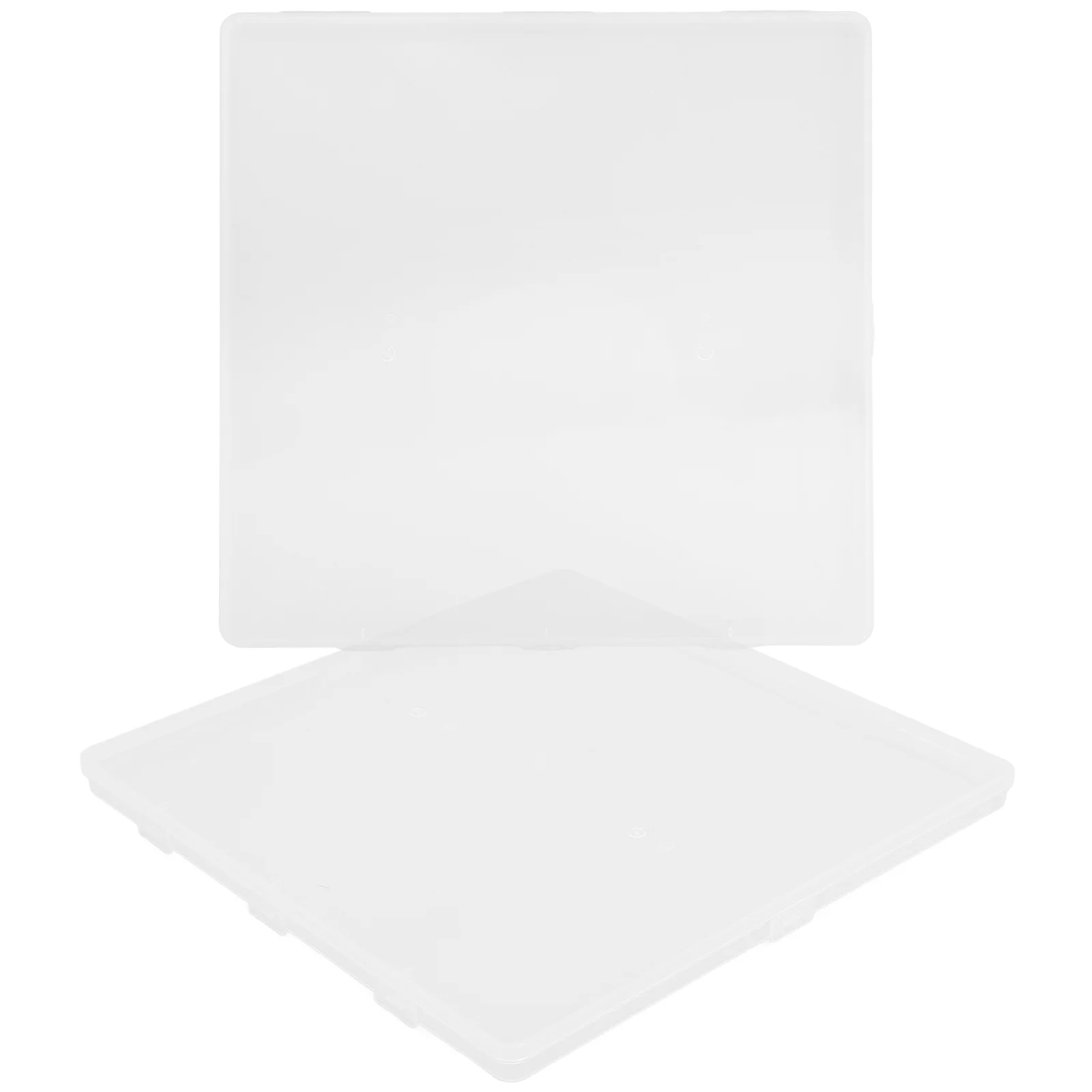 

2 шт., коробка-органайзер для документов, материал PP, A4, дорожный футляр для хранения бумаги, держатель для файлов, водонепроницаемый портативный подарочный органайзер для документов, коробка