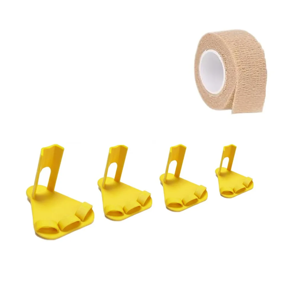 4pcs Professional Adjustable Chicken Leg Splint Durablel Reusable Poultry Toe Separator Ightweight Poultry Leg Brace Veterinary