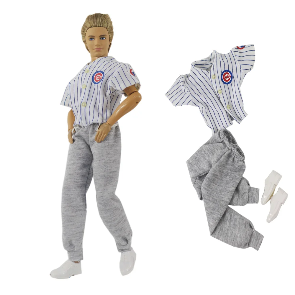 1 Set Doll Clothes Outfit for 12 inch Ken Doll Many Style for Choice A02