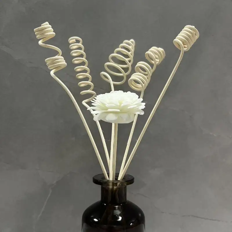 9PCS Artificial Flower Rattan Reed Fragrance Aroma Diffuser Refill Stick DIY Floral