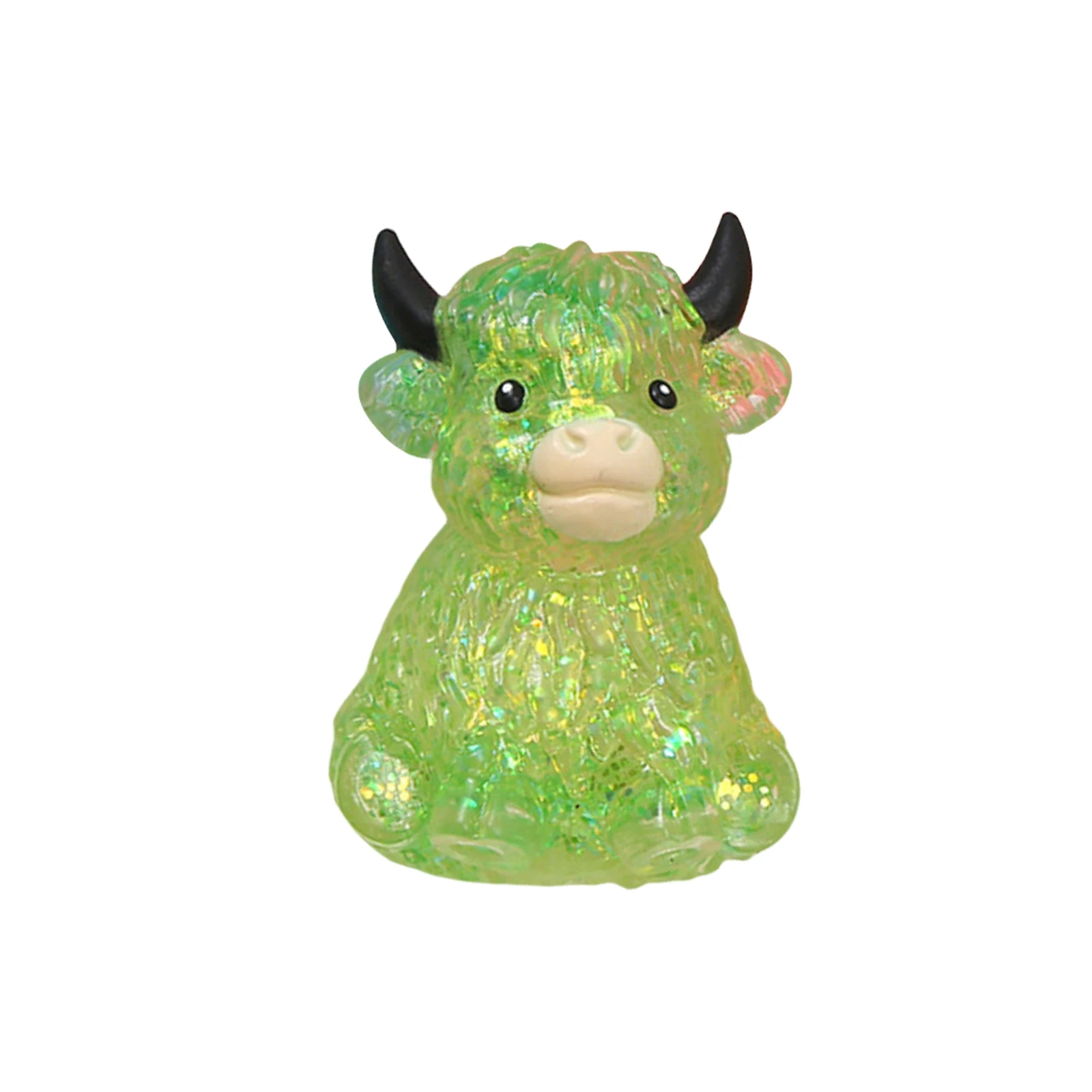 Niedliches Kuh-Squishy-Maltose-Fidget-Spielzeug, weiches Kuh-Needoh-Spielzeug, kleines niedliches Tier, Anti-Stress-Splat-Dekompressions-Quetschspielzeug – Detail 4
