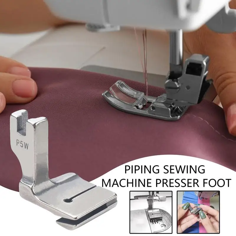 Industrial Lockstitch Sewing Machine Invisible Zipper Sewing Machine Presser Foot Double Gathering Pleated Shirring Presser Foot