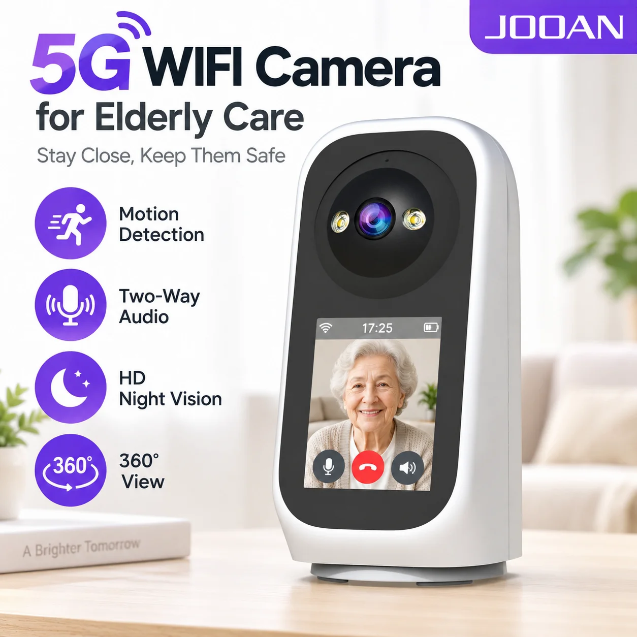 Home Security For Seniors - Kamera Keamanan Rumah Pintar JOOAN 2K