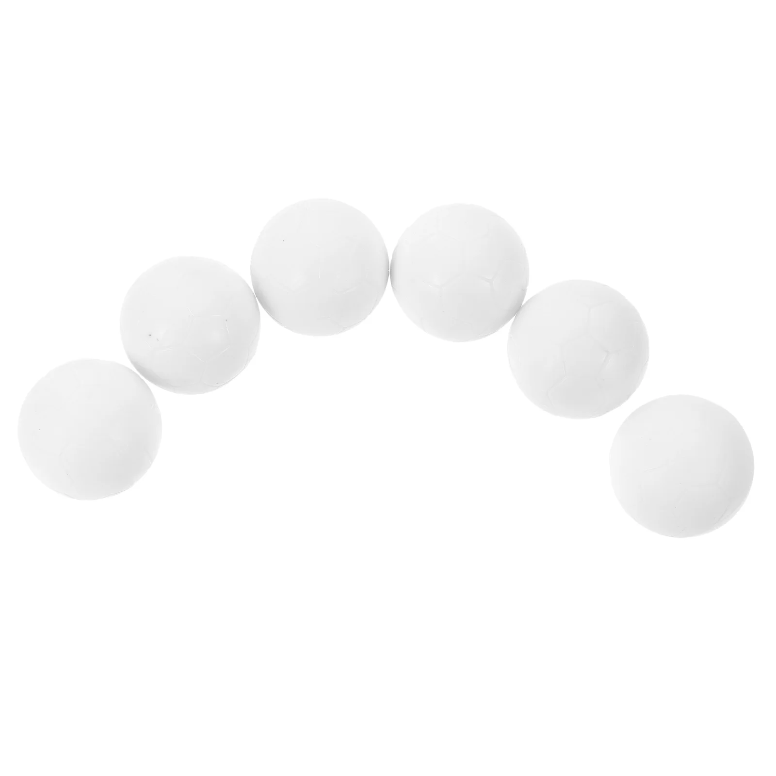 

6pcs Foosball Table Replacement Parts Miniature Plastic Footballs Accessories Board Game Supplies foosball ball