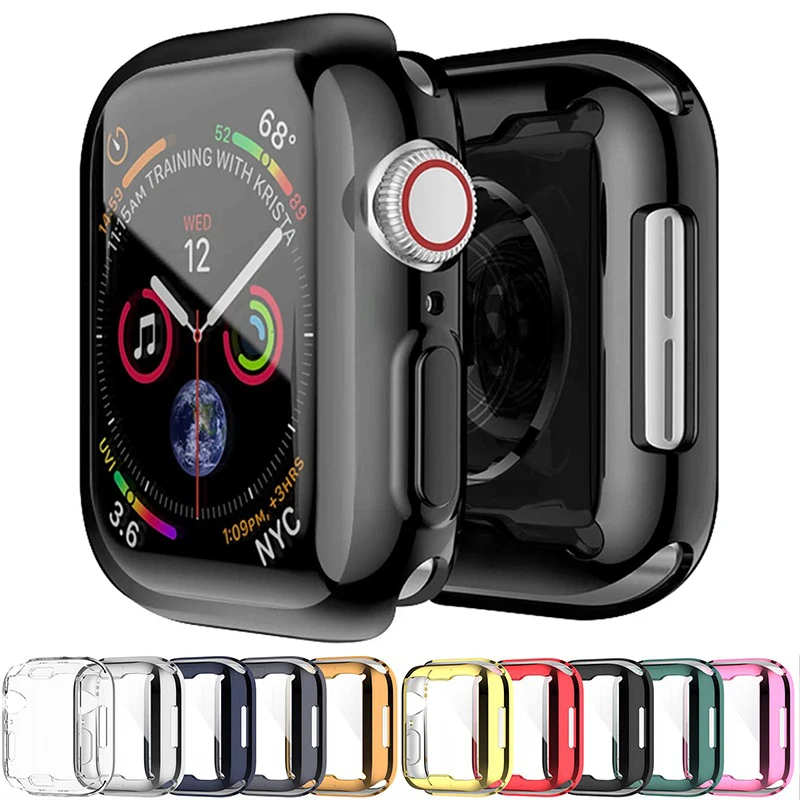 

Cover for Apple Watch Case 49mm 45mm 41mm 44mm 40mm 42mm 38mm Accessories Protector bumper iWatch Series Ultra 9 8 7 SE 6 5 4 3