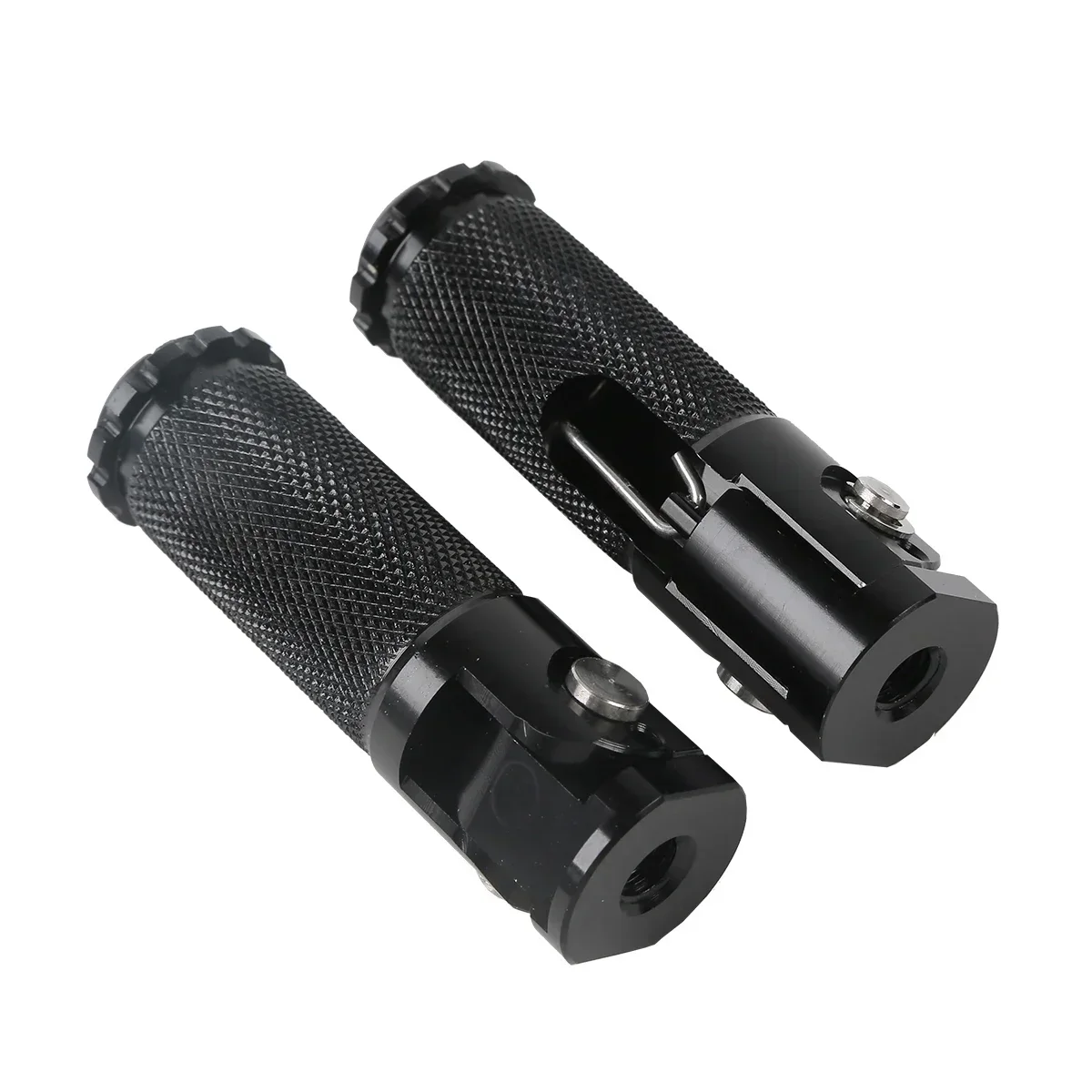 

Moto Acsessories Складные подножки с ЧПУ, задний комплект подножек для гонок, универсальный