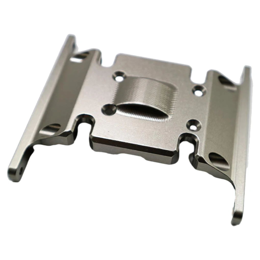 Aluminum Alloy 1/10 Gear Box Mount RC Upgrade Part 1pcs Skid Plate Rc Gear Box Mount For HPI VENTURE RC Car Part