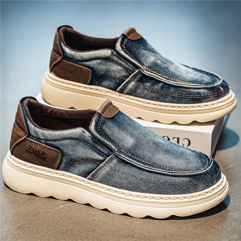 รองเท้าผ้าใบผู้ชายแบบสวม สไตล์ - Casual Sneaker Low บทวิจารณ์และราคา