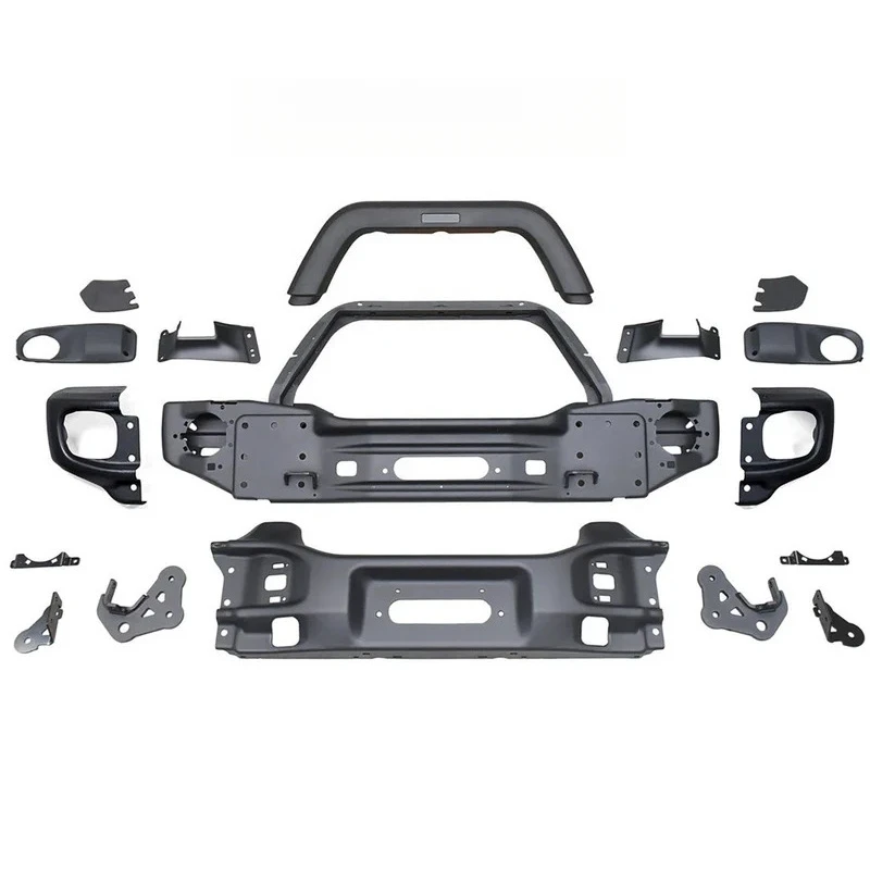 

ForShort Front Bumper For Wrangler JL 2018+