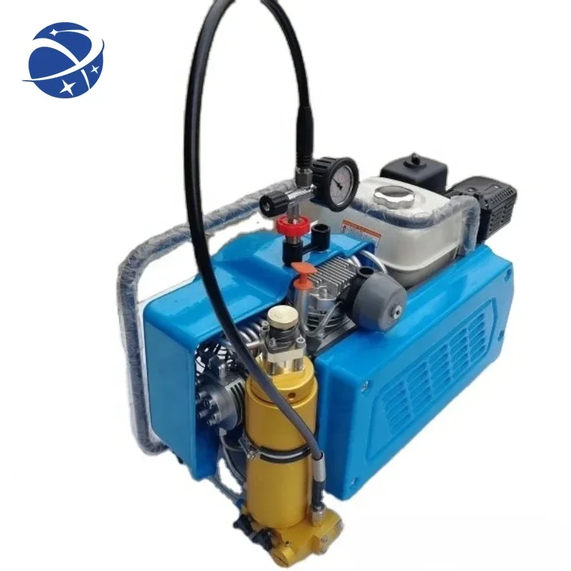 YYHCHot sale products Electreic/Gasoline Engine Driven 3000psi Bauer Junior Portable Breathing Air Compressor