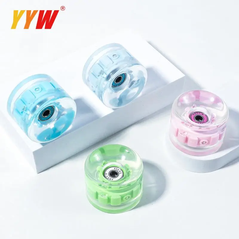 1PC 4PC New Good Quality SHR78A Skateboard Wheels Durable ABEC-9 78A 65x45mm PU Electric Skateboard Wheels Road Longboard Wheels