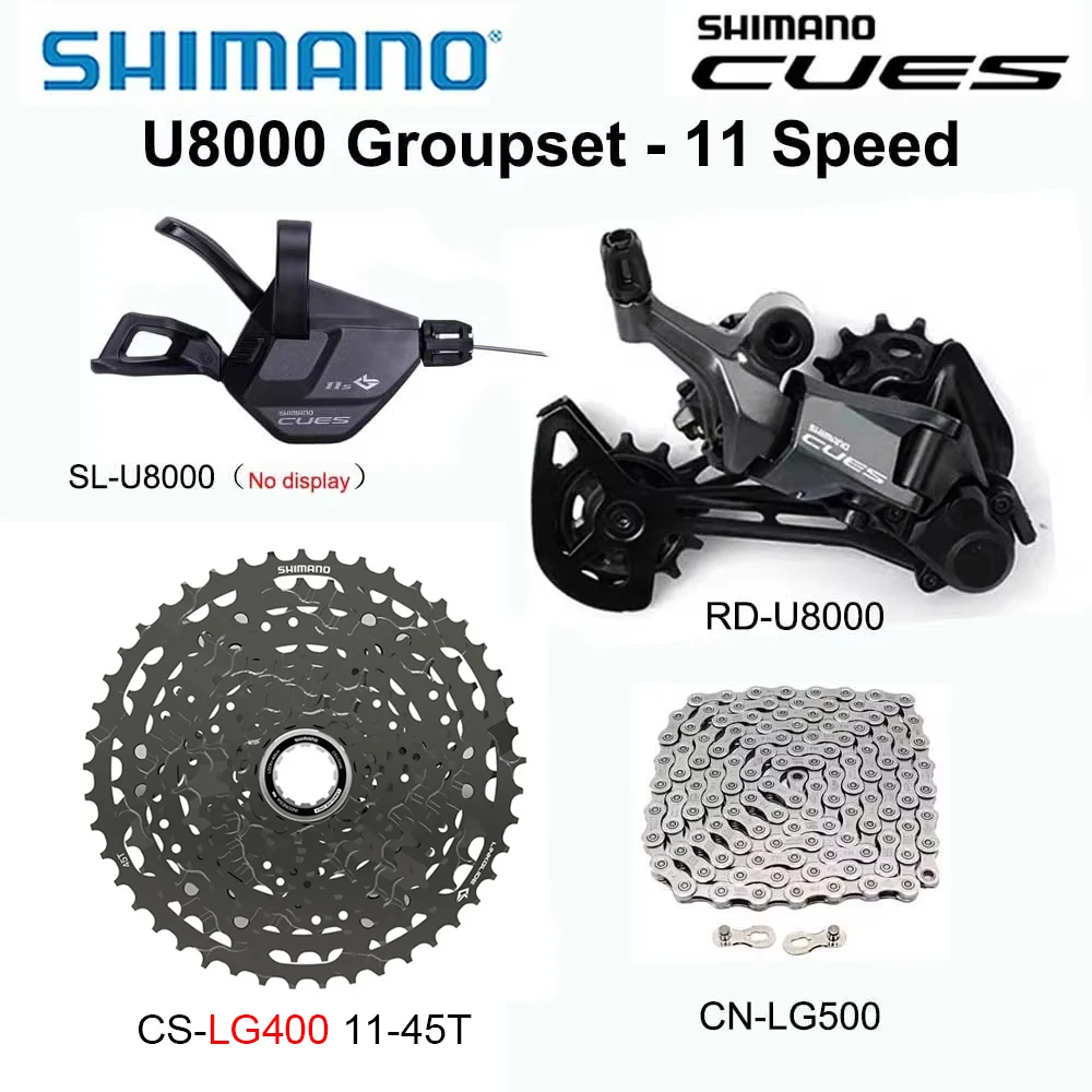 シマノ キューズ 11速グループセット U8000 シフター リアディレイラー