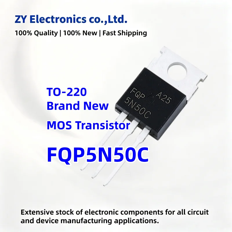10-30PCS Brand New FQP5N50C 5N50C TO-220 N-Channel MOSFET Field effect Transistor