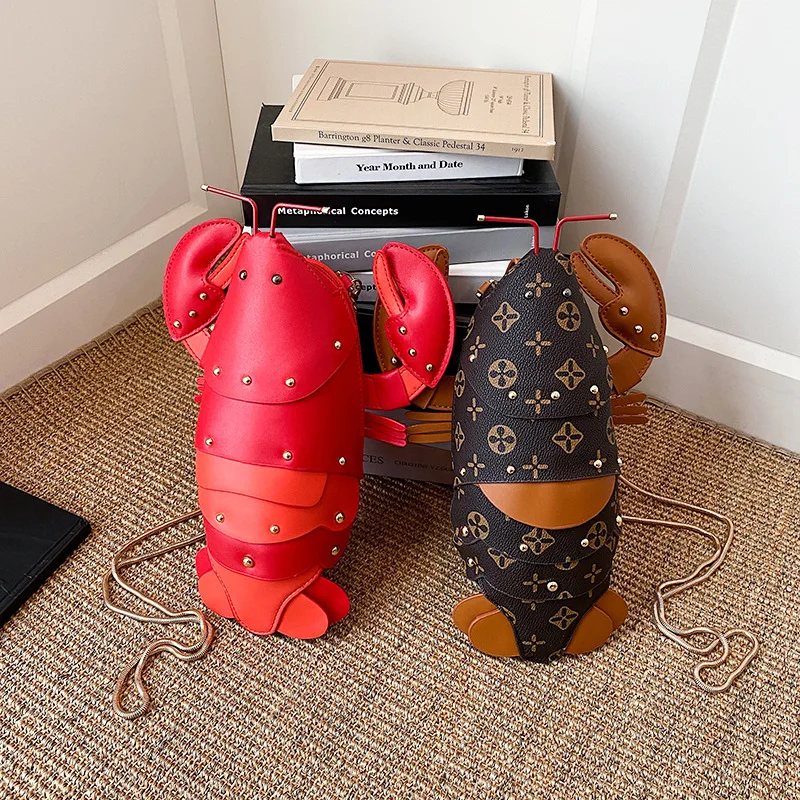 

2026 Unique Lobster Phone Crossbody Bag, Cute Quirky Mini Purse, Trendy Small Batch Shoulder Bag for Girls