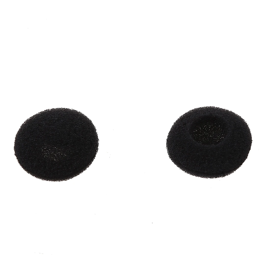 Fasdga-Esponja preta Earbud Headphone Cap, Ear Pads, Substituição Tampa, 100 pcs