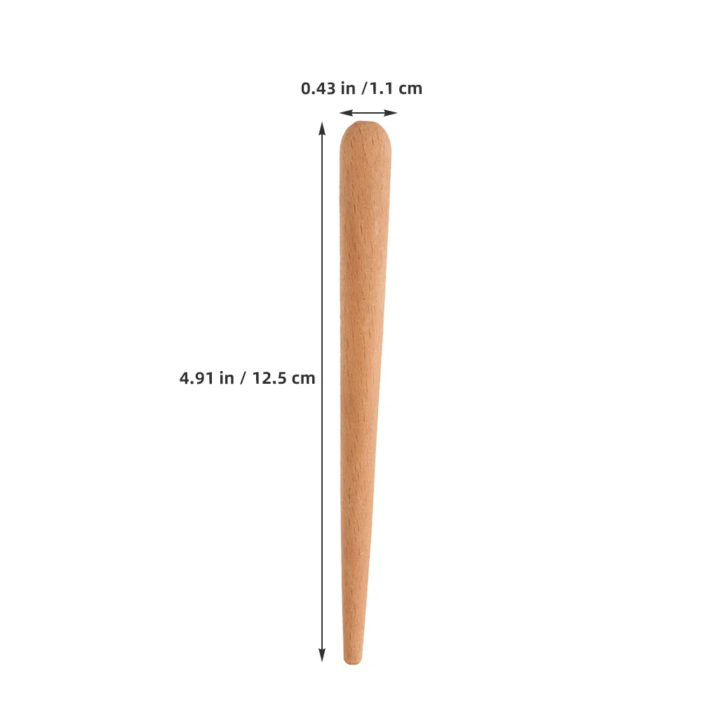 Palos de ritmo de madera para niños, instrumentos de percusión Orff, textura de madera Natural, palos de ritmo de agarre amigables para niños, 10 Uds.