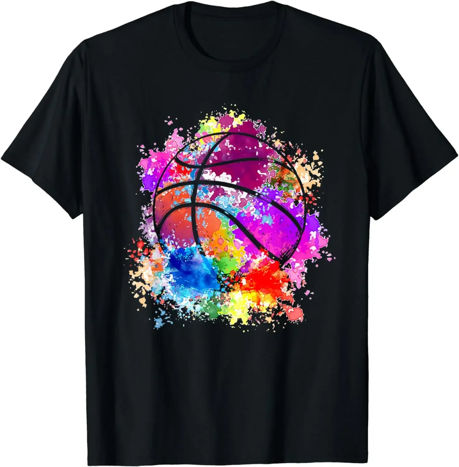 Graphic Birthday Gift  Basketball Teenagers Girls Teens Women Baller Dunking T-Shirt Men Clothing Streetwear Graphic T Shirts