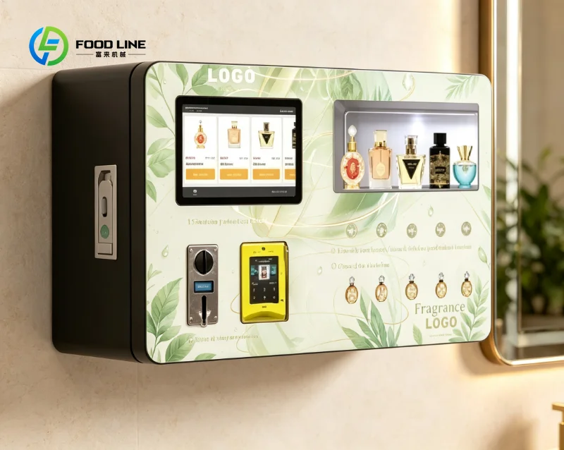 Wholesale Custom Fragrance Vending Machine Wall Mount Desktop Type Self Service Perfume Spray Vending Equipment