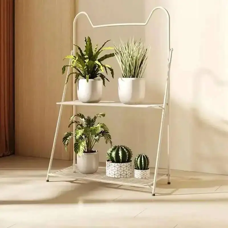 

Small Flower Stand Outdoor Backdrops Metal Holder Living Room Flower Stand Corner Shelf Muebles Para Plantas Garden Furniture