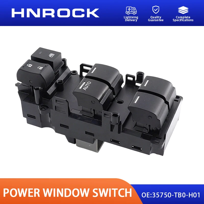 NEW HNROCK 35750-TB0-H01 suitable for Honda Accord 8th generation front left power window regulator for the driver