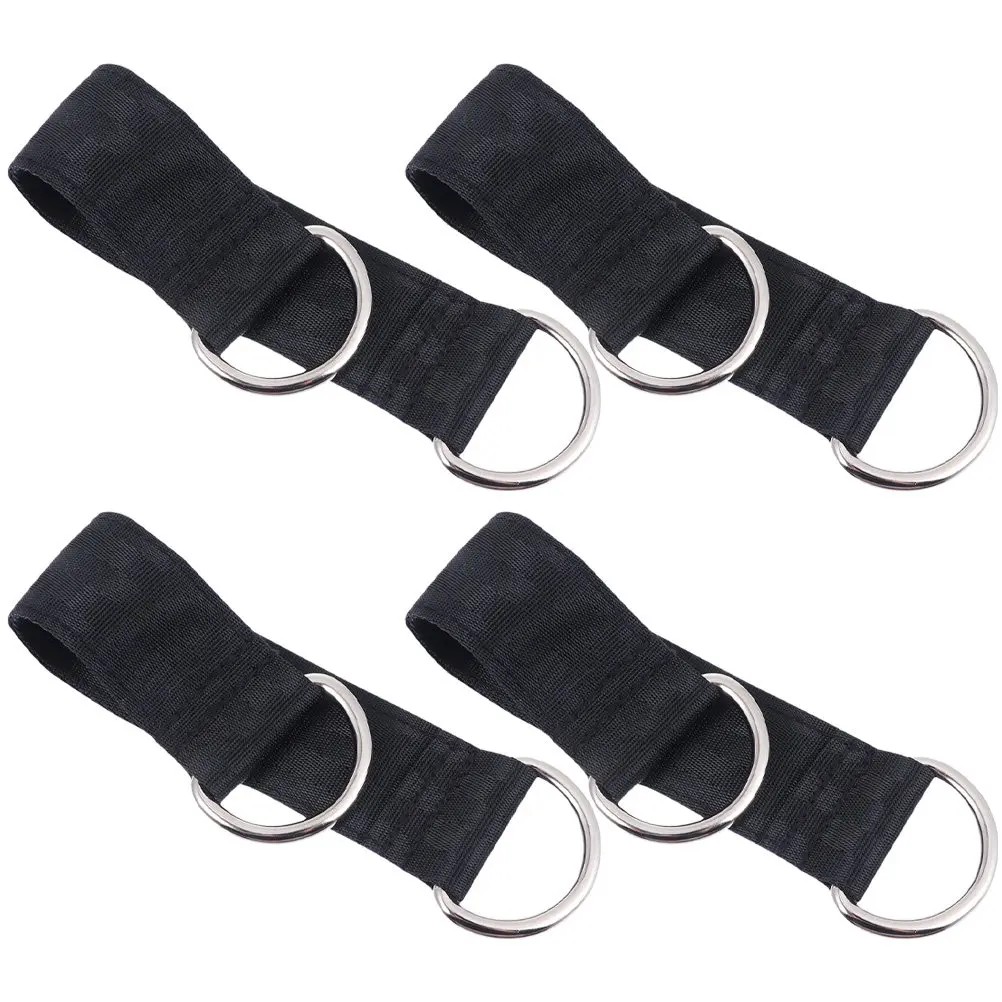 4Pcs Pull-Up Hanging Straps Professional Fitness Sling for Weight Training Pull Up Bodybuilding Home Gym Exercise Supplies