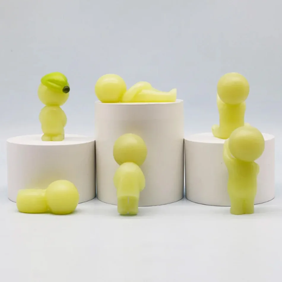 Scatola cieca Serie camera da letto Figura anime Surpris Giocattoli nottilucenti Modello Raccogliere bambola Decorazione Accessorio Regalo di Natale per bambini