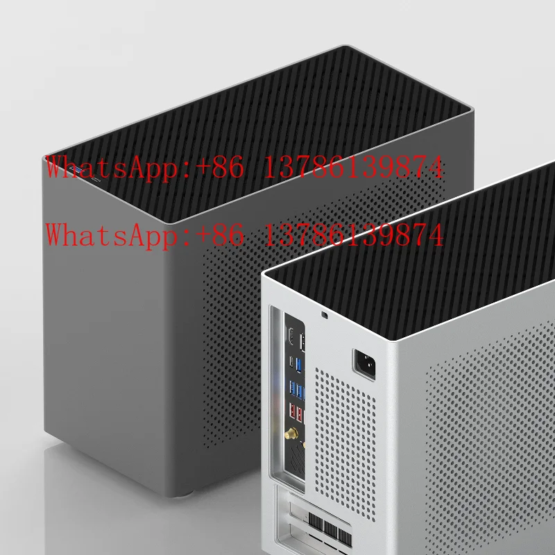 Z13 Compact Water Cooled ITX Case - Aluminum Alloy Integrated Molding Mini Computer Chassis