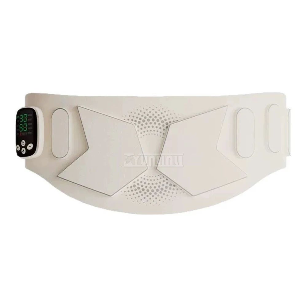 EMS حزام تدليك الخصر نبض مزدوج تغطية كاملة الاهتزاز خاص تشكيل البطن حزام الاحترار للتعرق