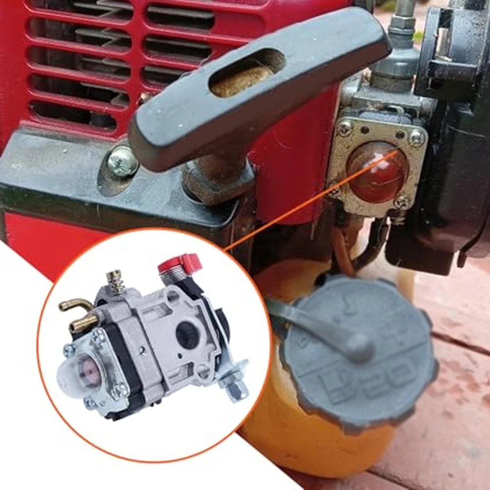 10*7*6 Cm 23CC Engine Carburetor Smooth Operation Engine Parts 33CC Fuel Mixer Optimized Air Mixture Reduced Emissions Output