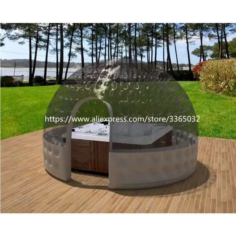 Tienda inflable hermética del acontecimiento de la bóveda del Pvc de la alta calidad, tiendas inflables del iglú de la venta